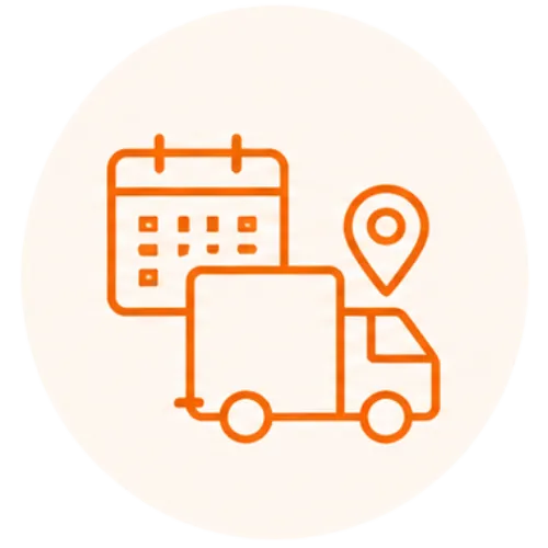 Scheduled Pickup & Delivery img